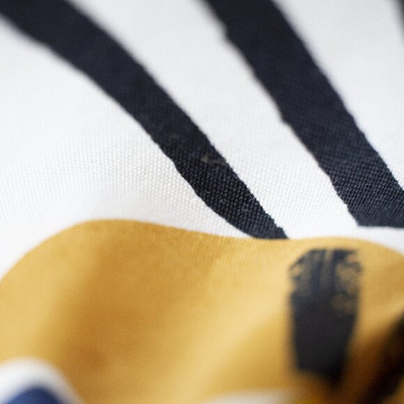 IKEA Nedja Fabric Hand Sewn Swedish 3/4 Sleeve Cotton Canvas Esme Top 8 - Picture 3 of 6